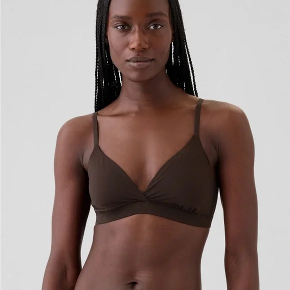 NWOT Gap SecondSkin Crossover Bralettes - Set of 2 - Size Small - Picture 2 of 7